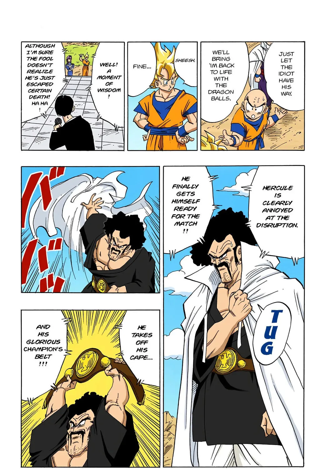 Read Dragon Ball (Colored) chapter 396 image 8 on Lezhin