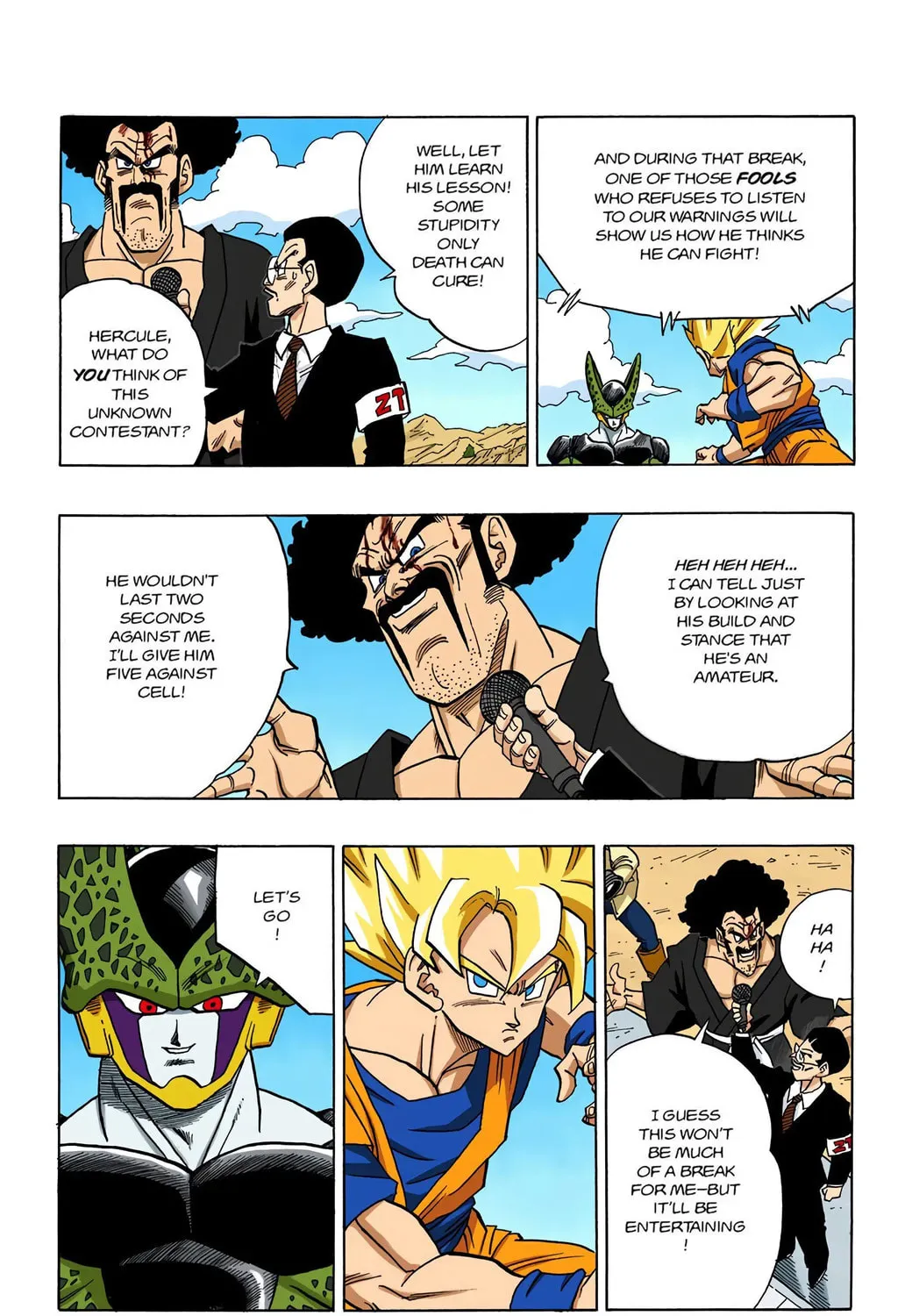Read Dragon Ball (Colored) chapter 397 image 10 on Lezhin