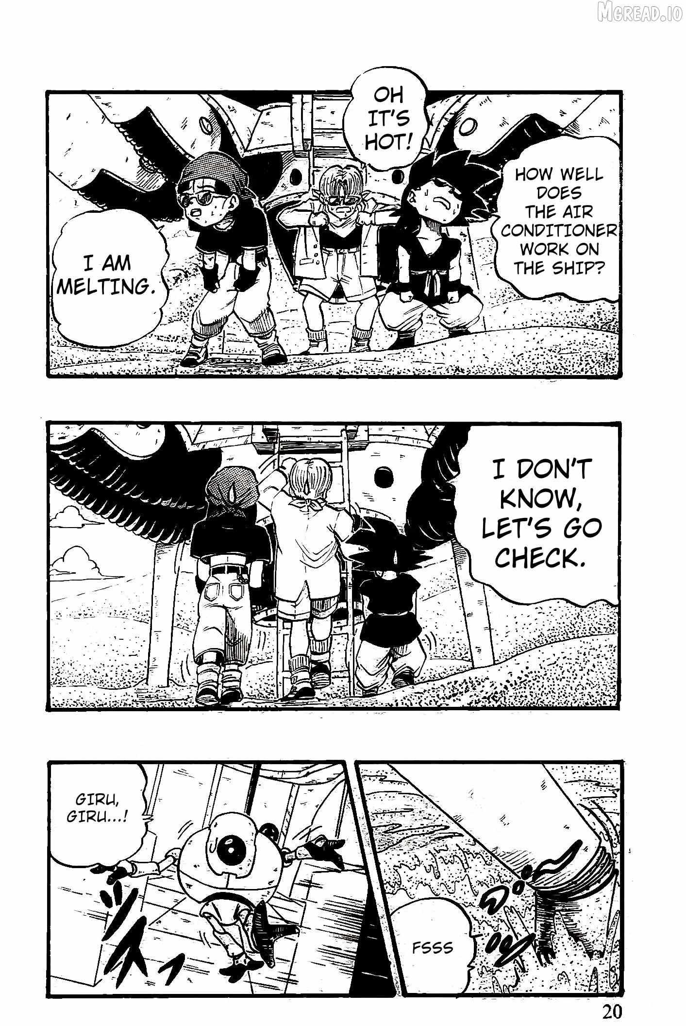 Read Dragon Ball GT chapter 43 image 14 on Lezhin