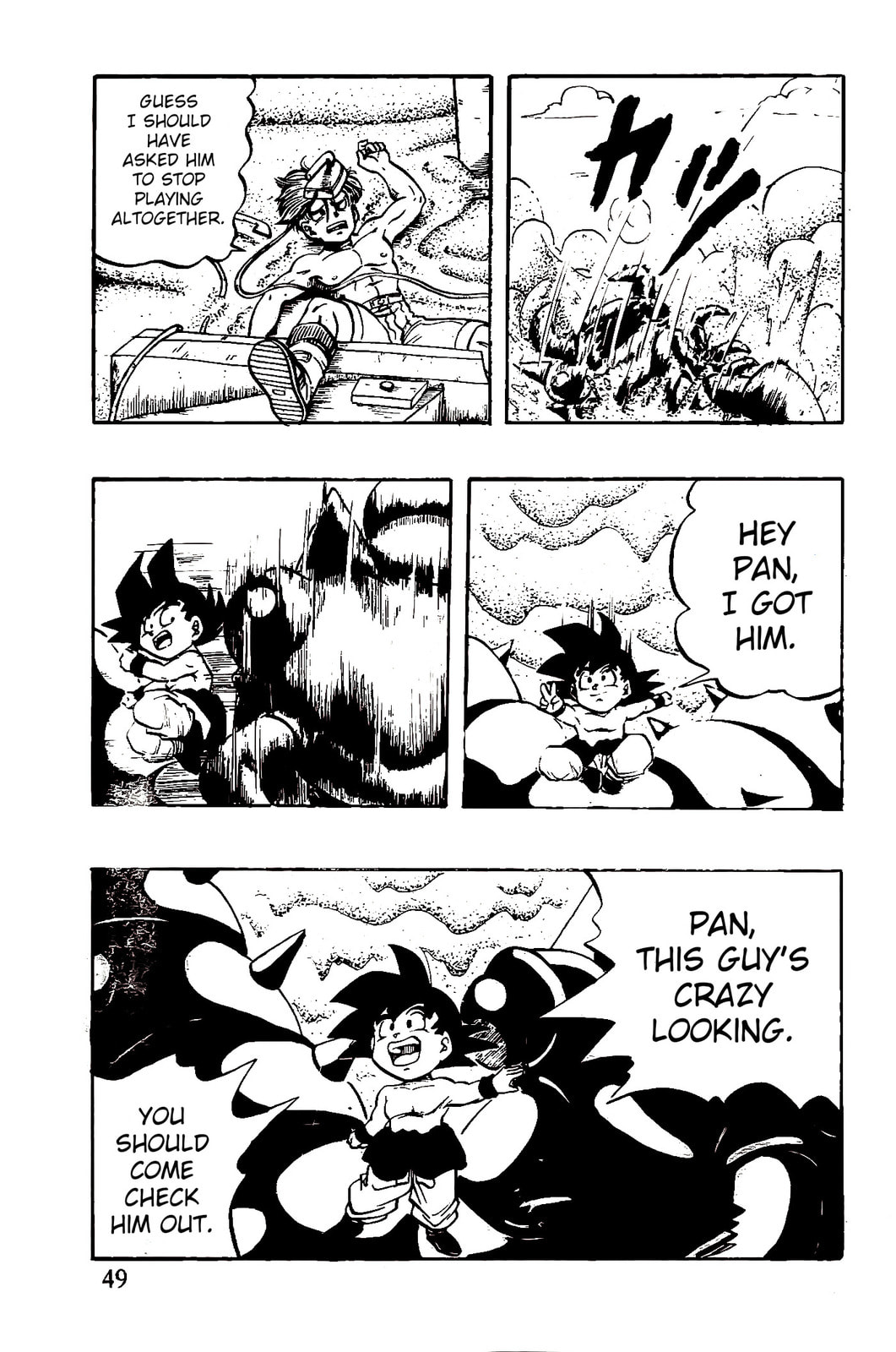 Read Dragon Ball GT chapter 45 image 2 on Lezhin