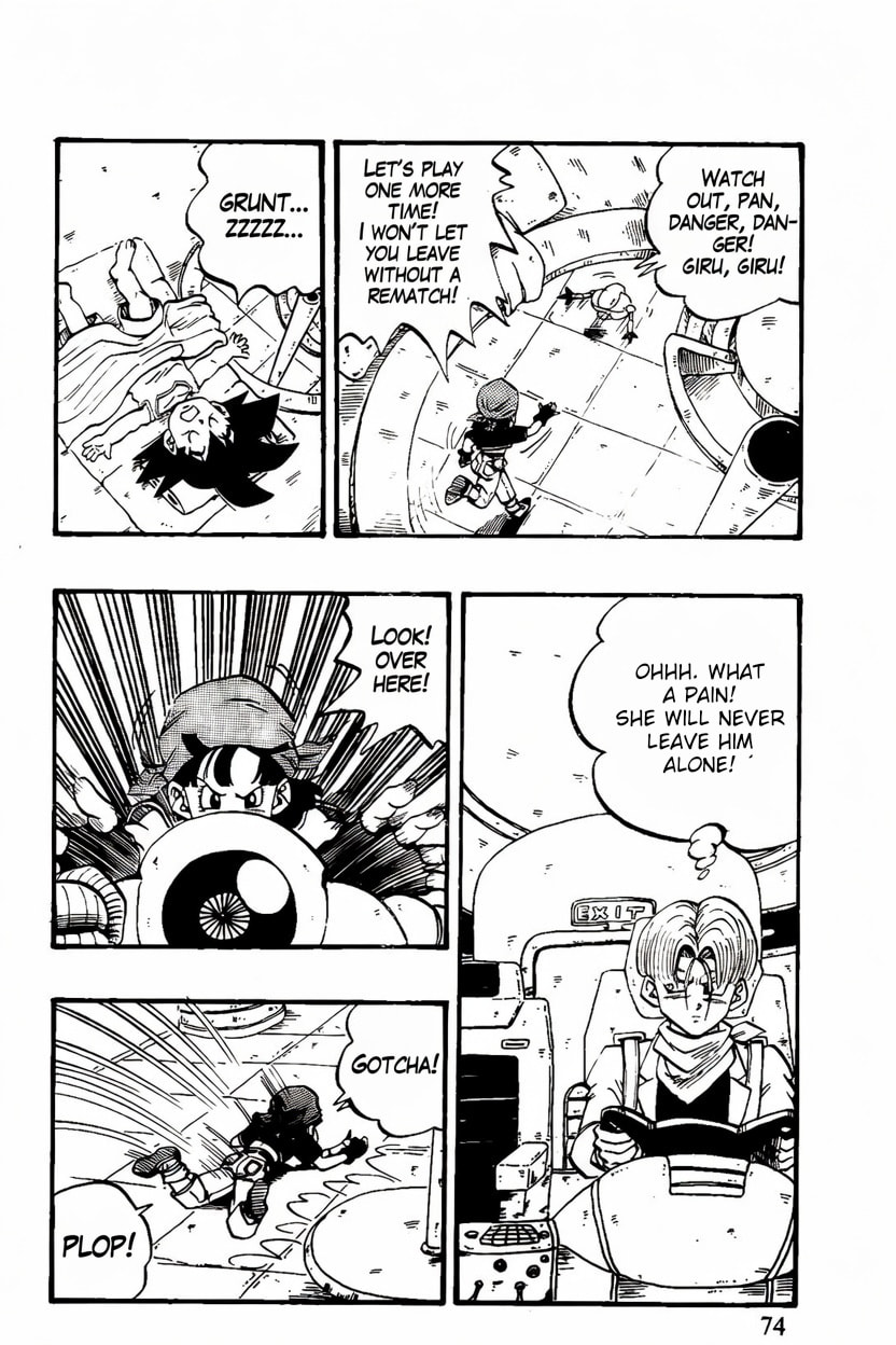 Read Dragon Ball GT chapter 46 image 7 on Lezhin