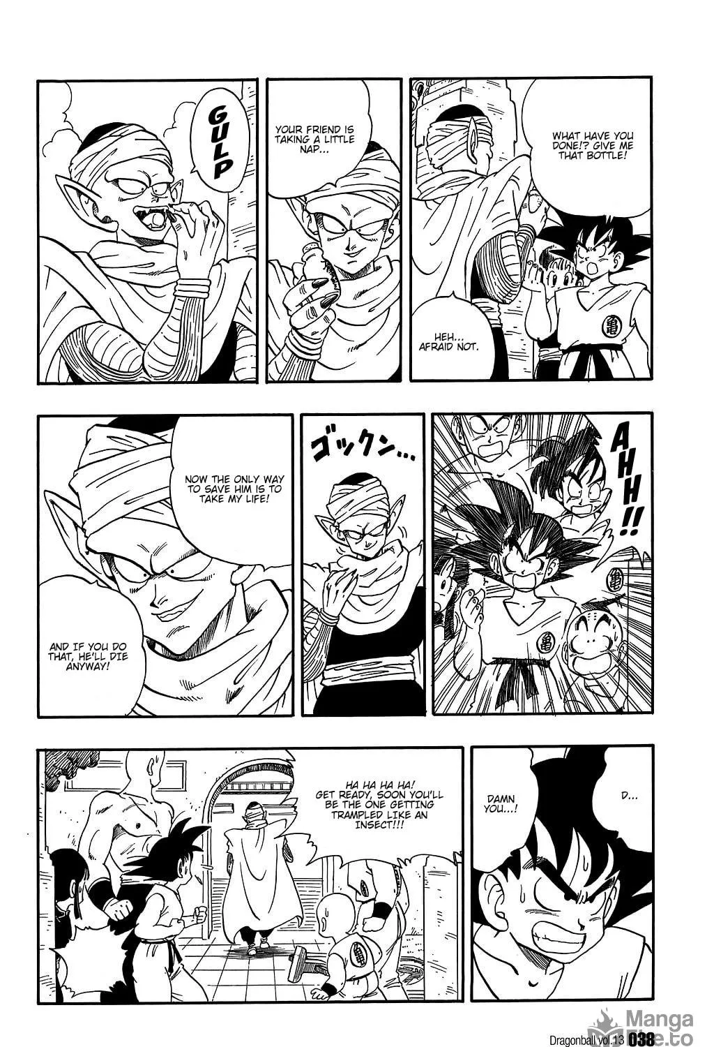 Read Dragon Ball Perfect Edition chapter 182 image 8 on Lezhin