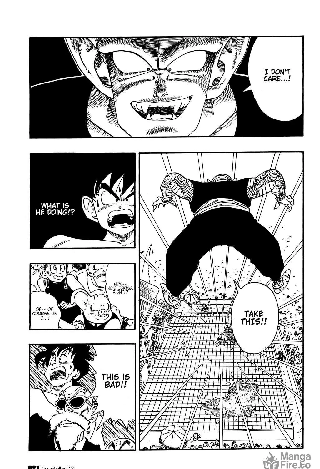 Read Dragon Ball Perfect Edition chapter 185 image 10 on Lezhin
