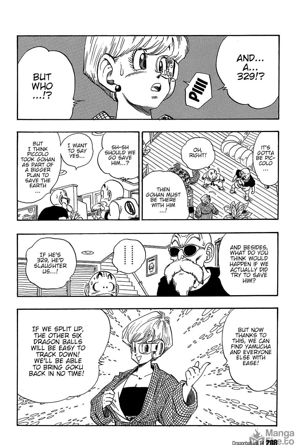 Read Dragon Ball Perfect Edition chapter 209 image 8 on Lezhin