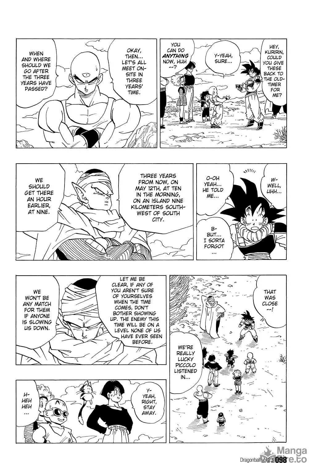 Read Dragon Ball Perfect Edition chapter 336 image 8 on Lezhin