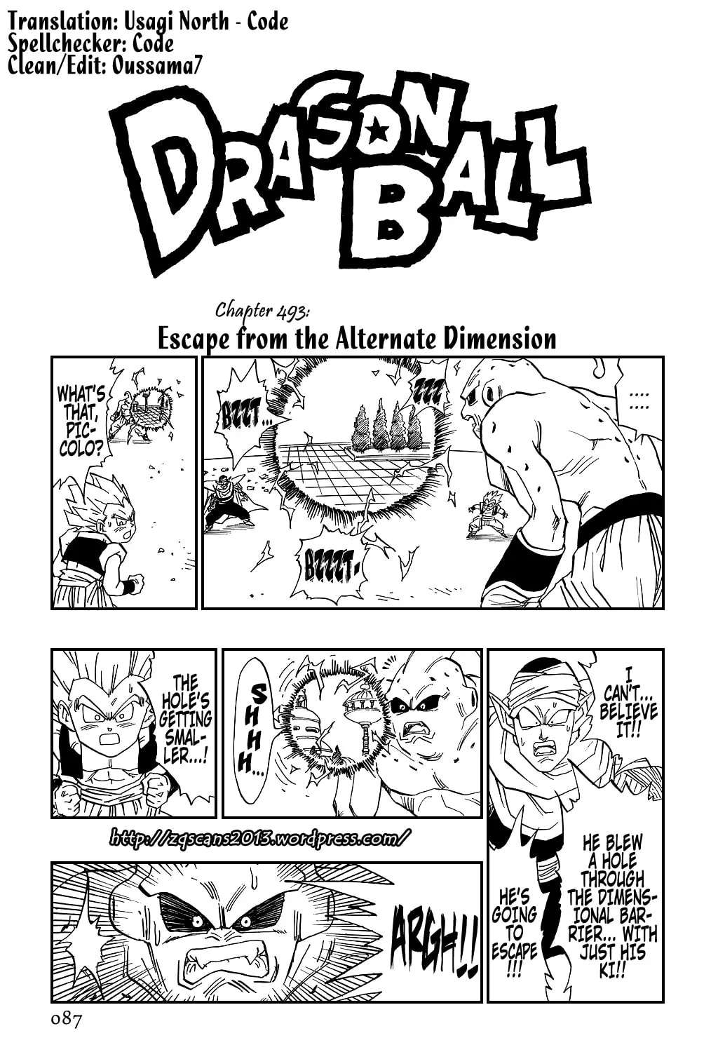 Read Dragon Ball Perfect Edition chapter 493 image 2 on Lezhin