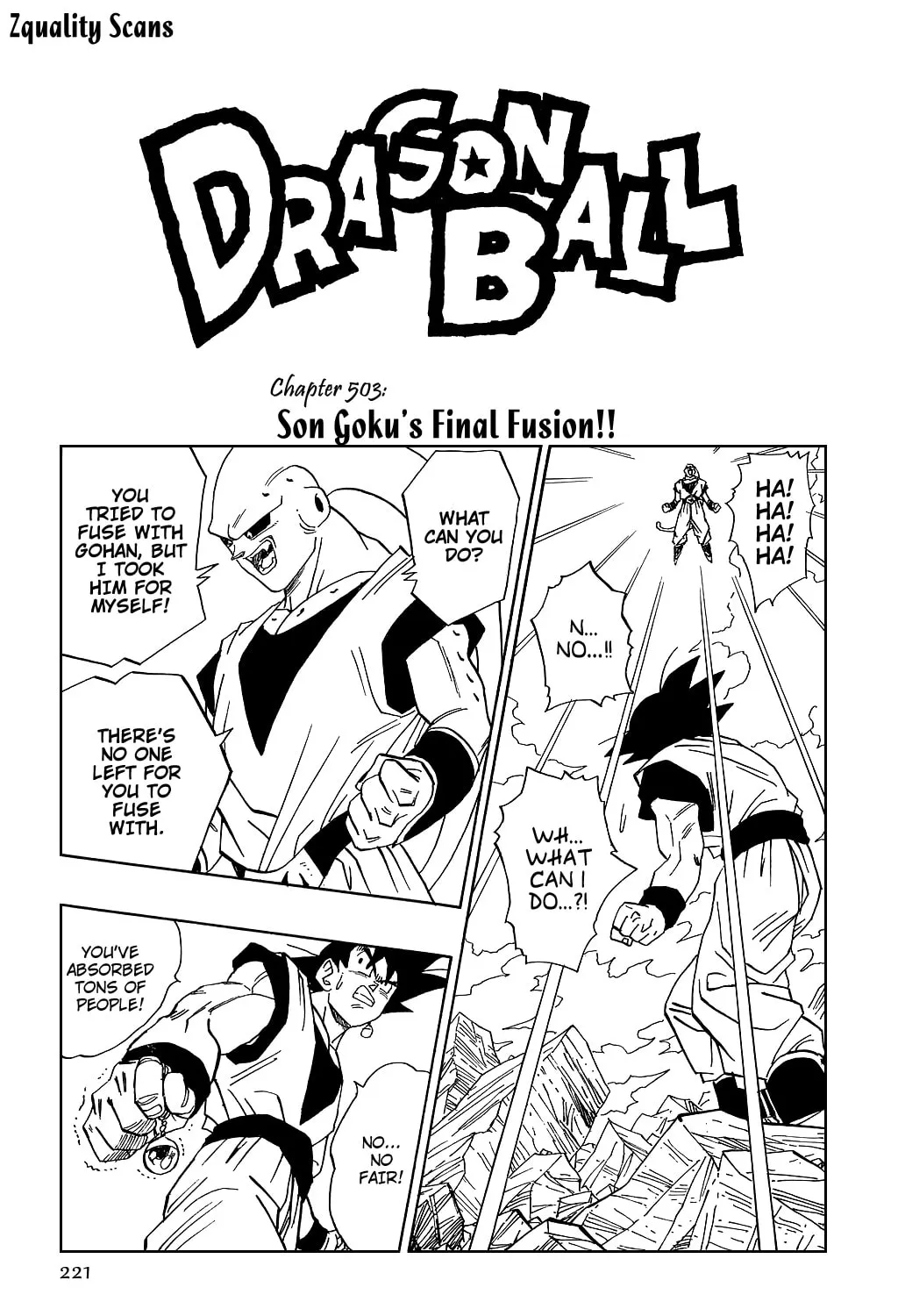 Read Dragon Ball Perfect Edition chapter 503 image 2 on Lezhin