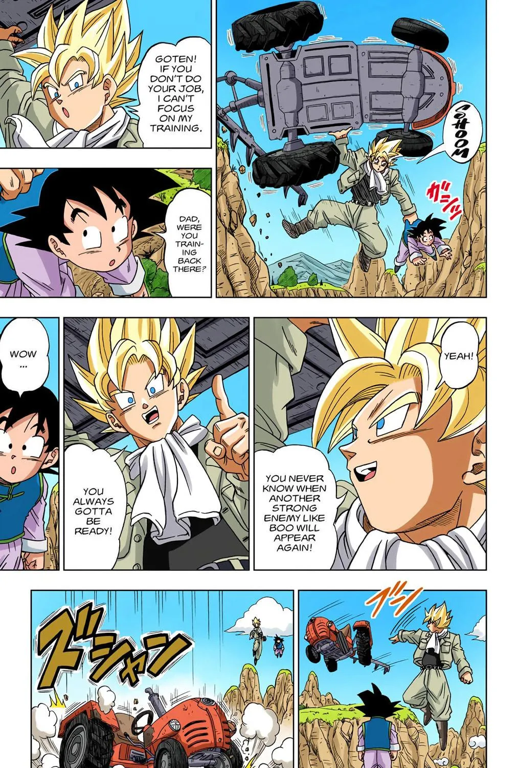 Read Dragon Ball Super (Colored) chapter 1 image 16 on Lezhin