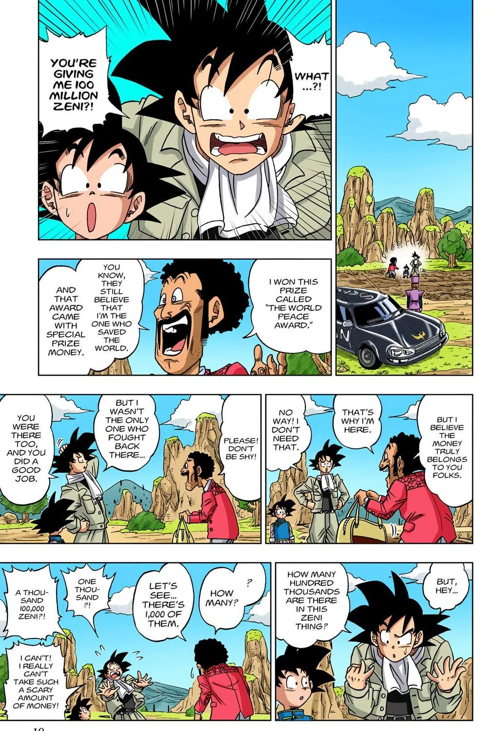 Read Dragon Ball Super (Colored) chapter 1 image 28 on Lezhin