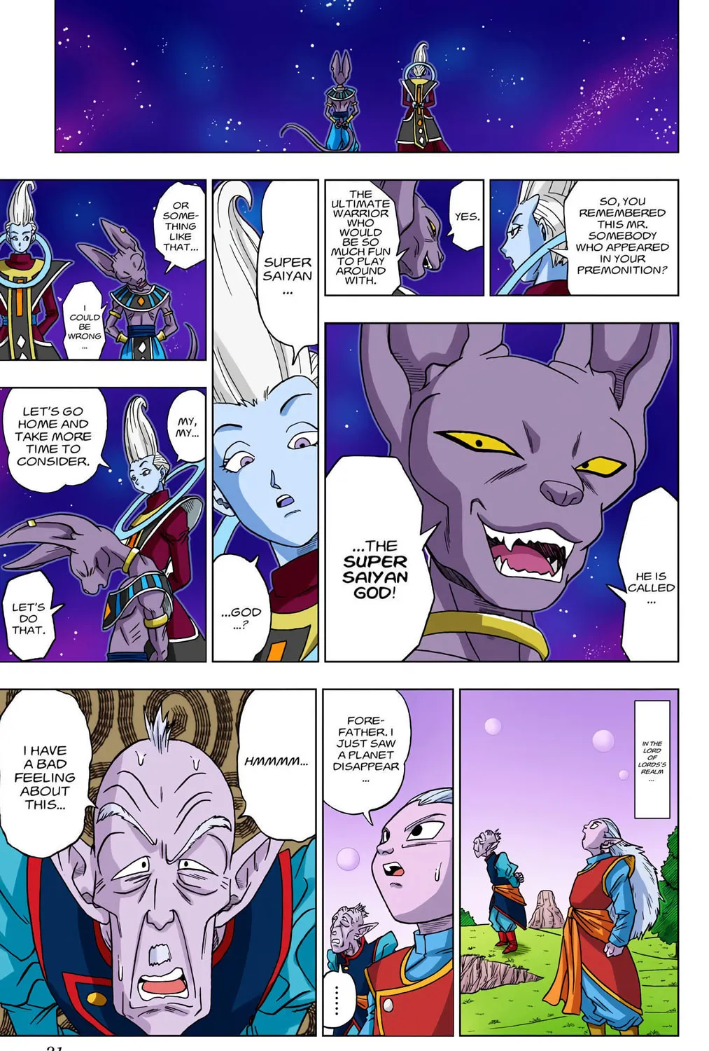Read Dragon Ball Super (Colored) chapter 1 image 32 on Lezhin