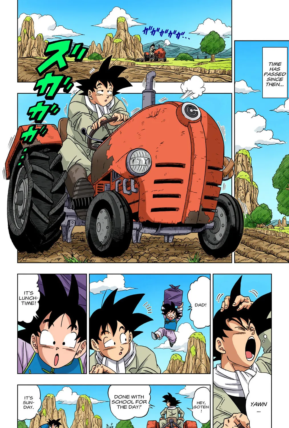 Read Dragon Ball Super (Colored) chapter 1 image 6 on Lezhin