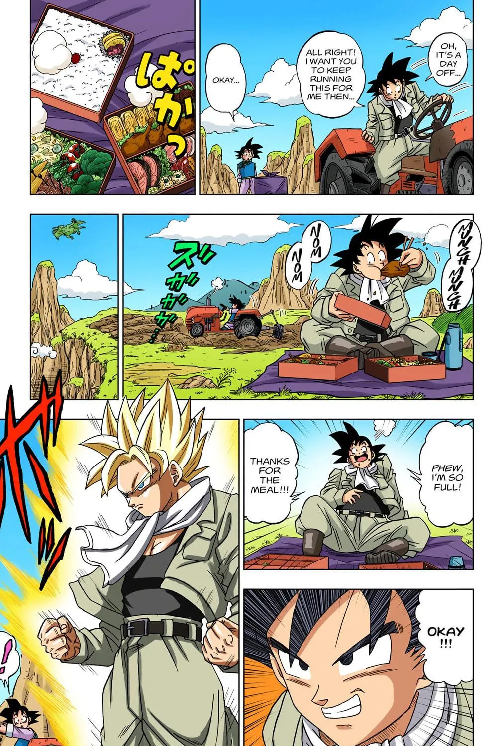 Read Dragon Ball Super (Colored) chapter 1 image 8 on Lezhin