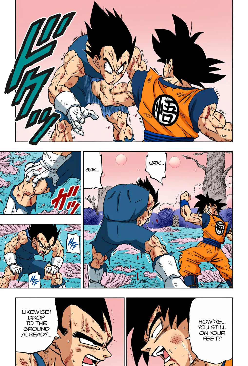 Read Dragon Ball Super (Colored) chapter 100 image 74 on Lezhin