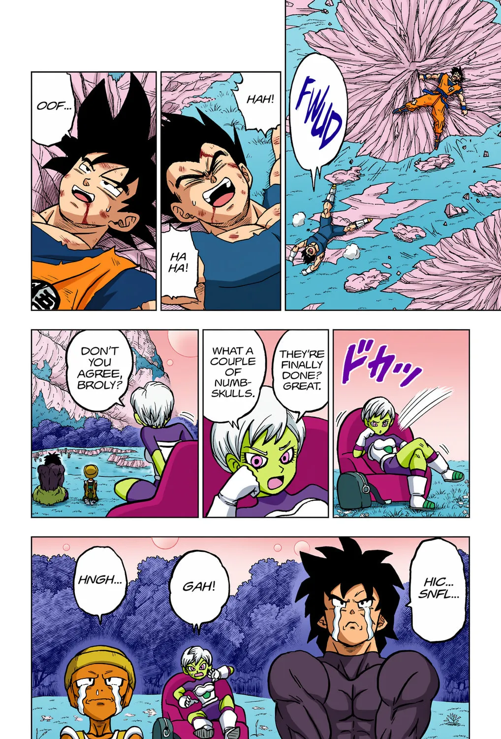 Read Dragon Ball Super (Colored) chapter 100 image 84 on Lezhin