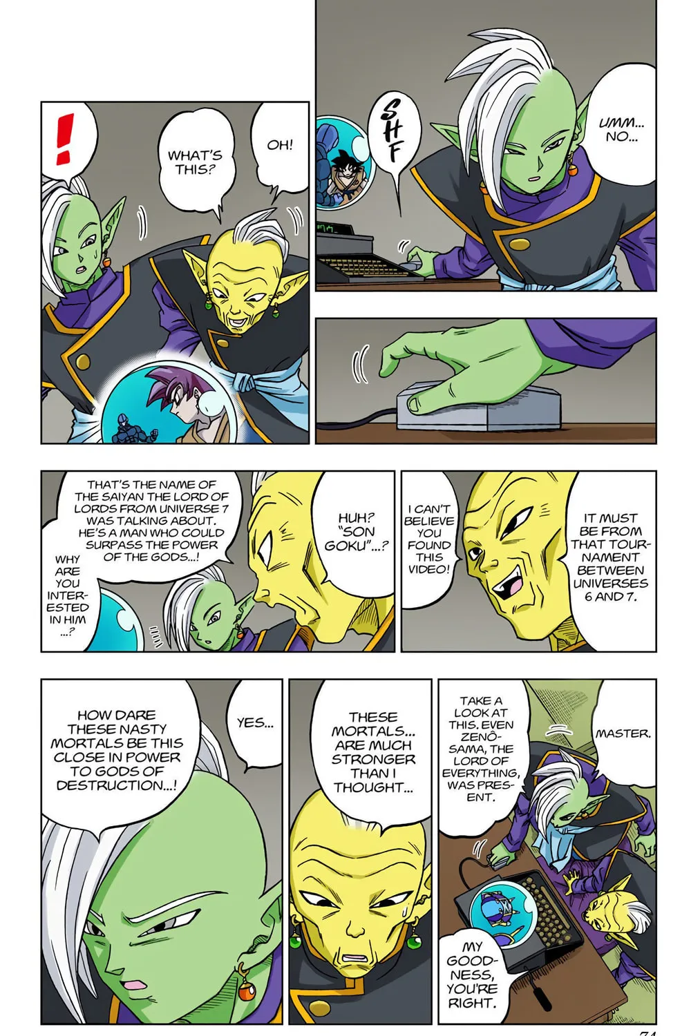 Read Dragon Ball Super (Colored) chapter 17 image 54 on Lezhin