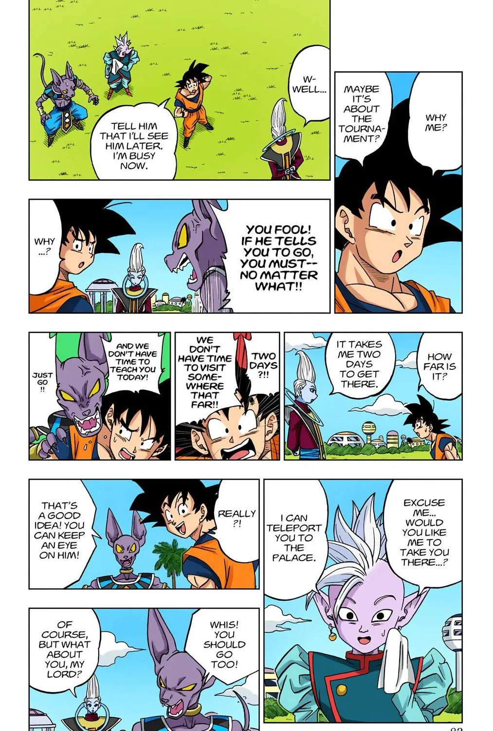 Read Dragon Ball Super (Colored) chapter 17 image 70 on Lezhin