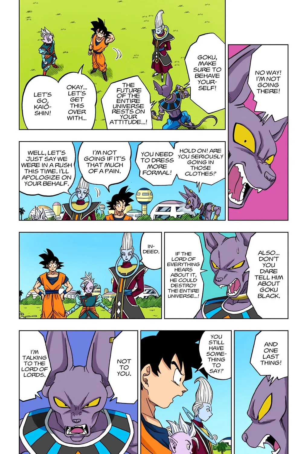 Read Dragon Ball Super (Colored) chapter 17 image 72 on Lezhin