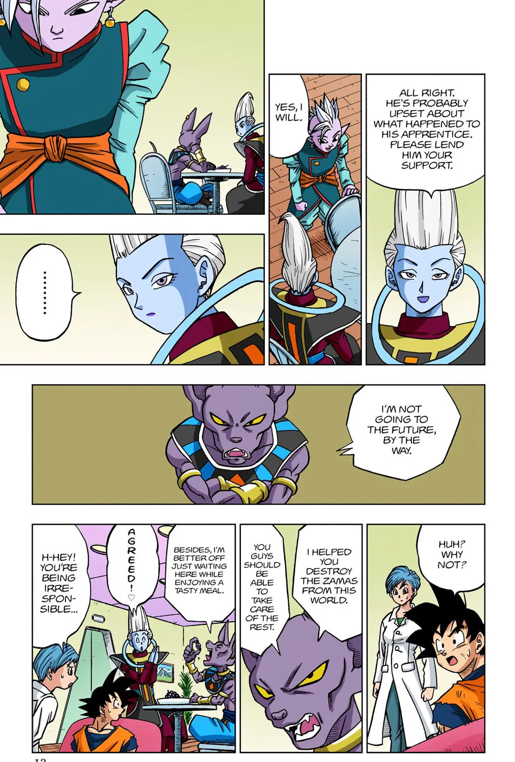 Read Dragon Ball Super (Colored) chapter 21 image 12 on Lezhin