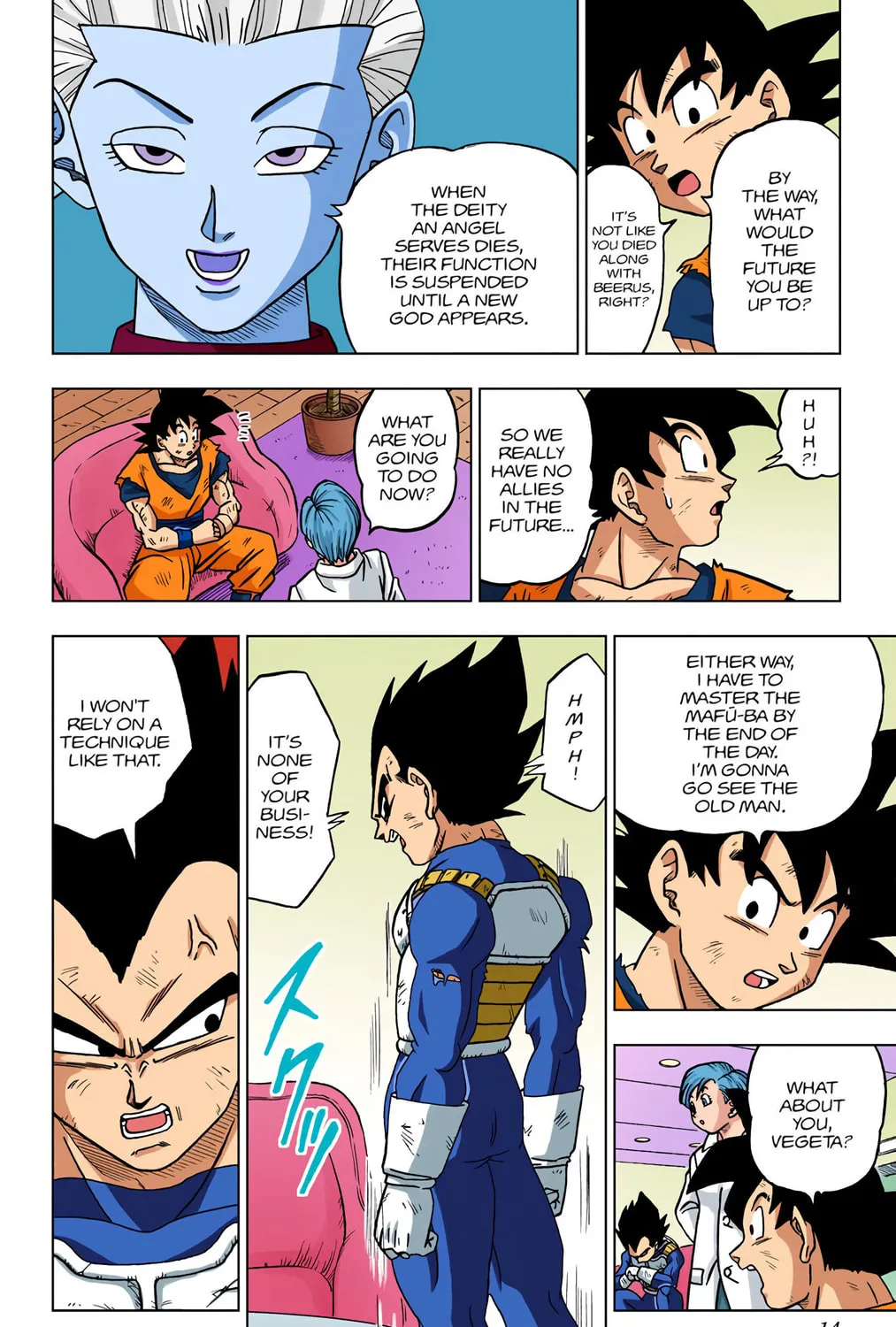 Read Dragon Ball Super (Colored) chapter 21 image 14 on Lezhin