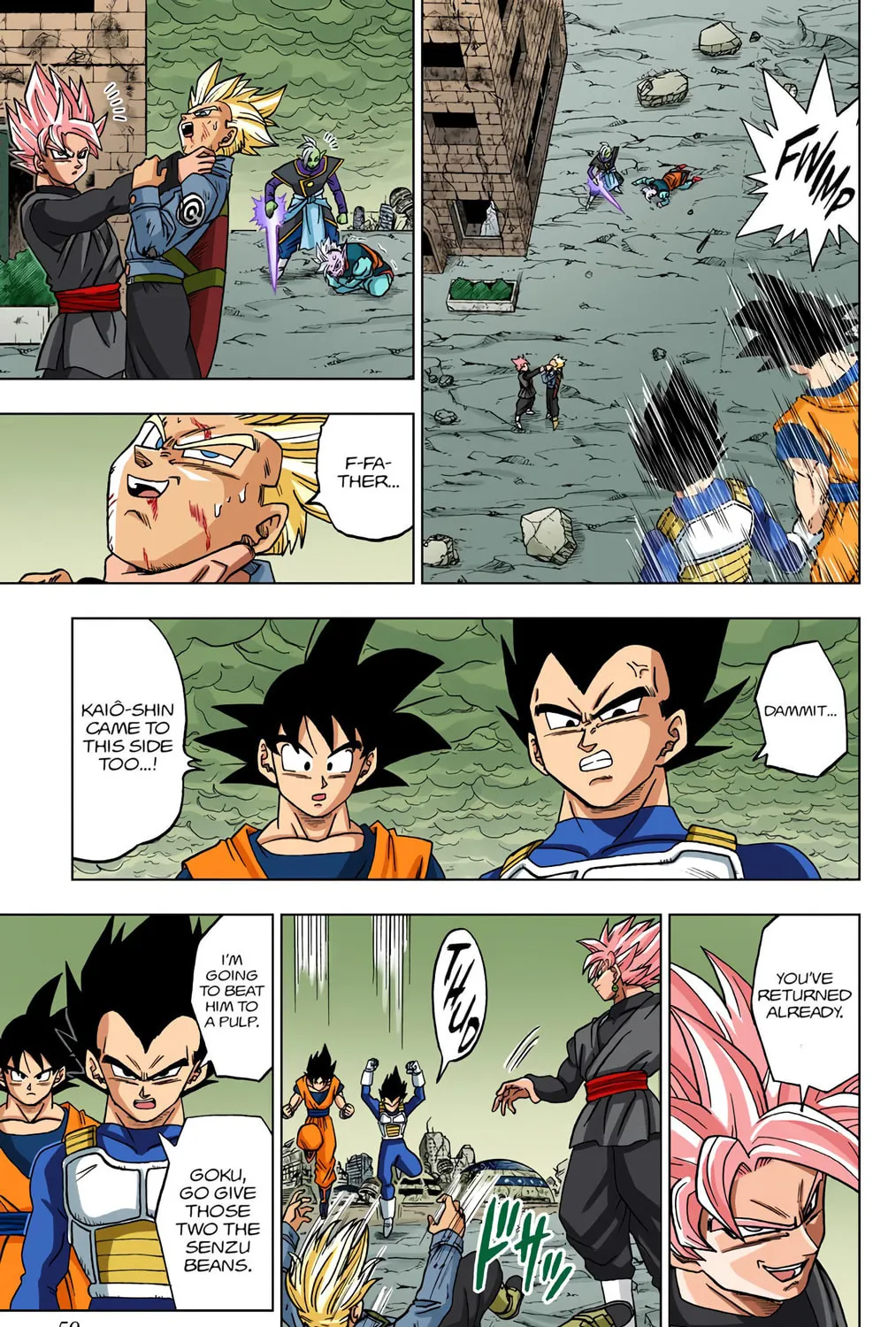 Read Dragon Ball Super (Colored) chapter 22 image 12 on Lezhin