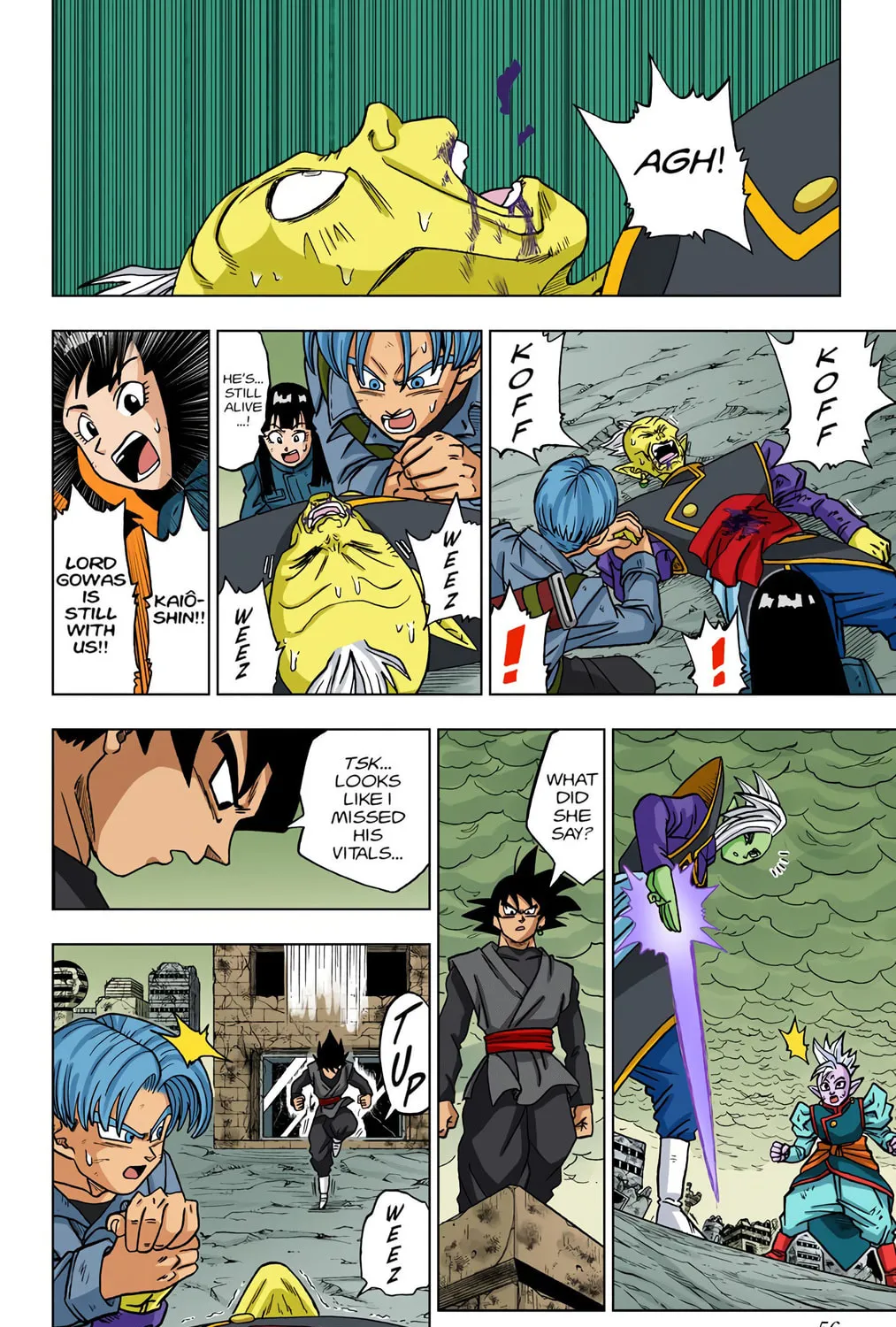 Read Dragon Ball Super (Colored) chapter 22 image 6 on Lezhin
