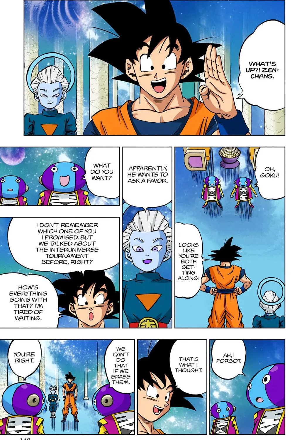 Read Dragon Ball Super (Colored) chapter 28 image 8 on Lezhin