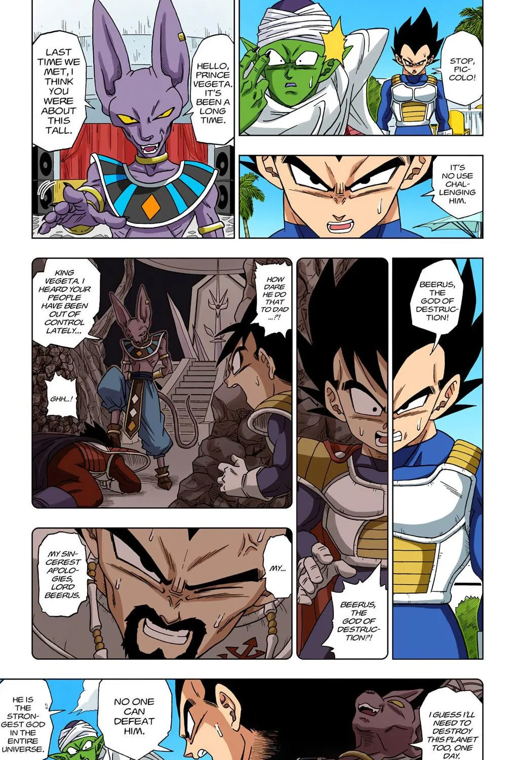 Read Dragon Ball Super (Colored) chapter 3 image 8 on Lezhin