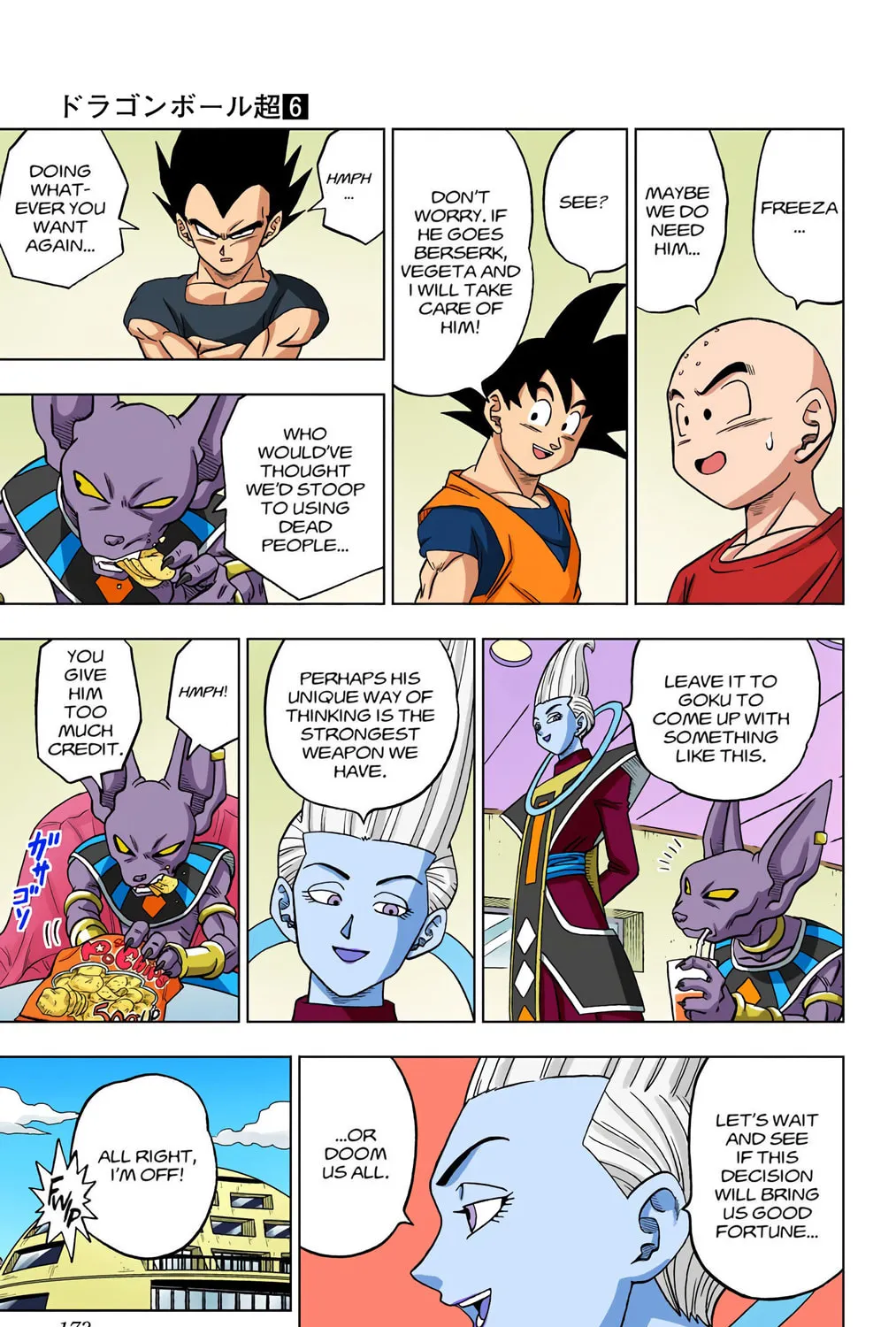 Read Dragon Ball Super (Colored) chapter 32 image 56 on Lezhin