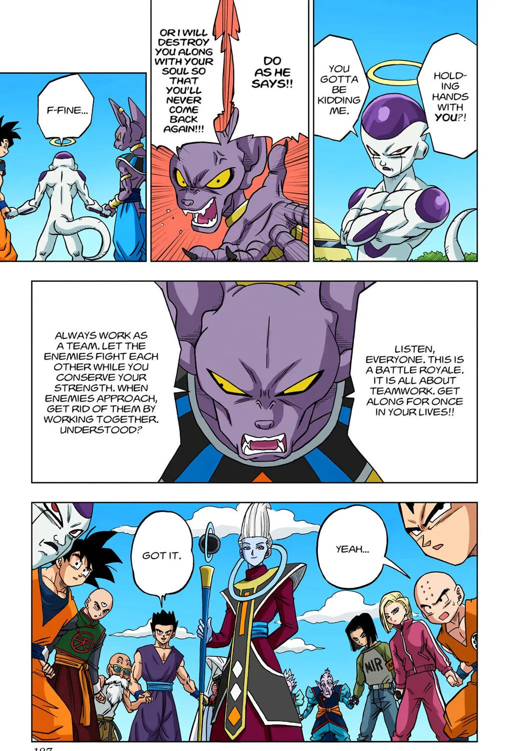 Read Dragon Ball Super (Colored) chapter 32 image 84 on Lezhin
