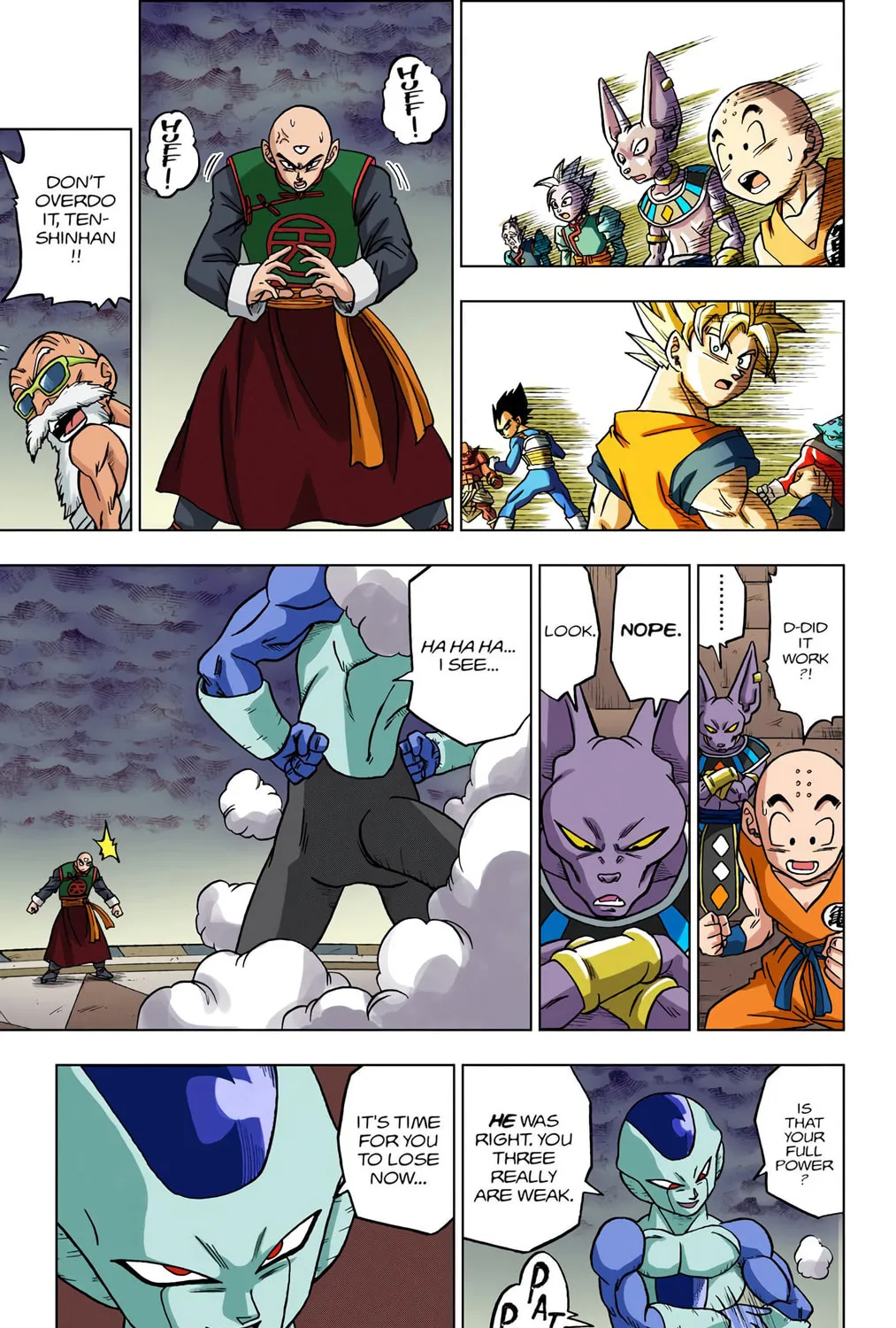 Read Dragon Ball Super (Colored) chapter 34 image 20 on Lezhin