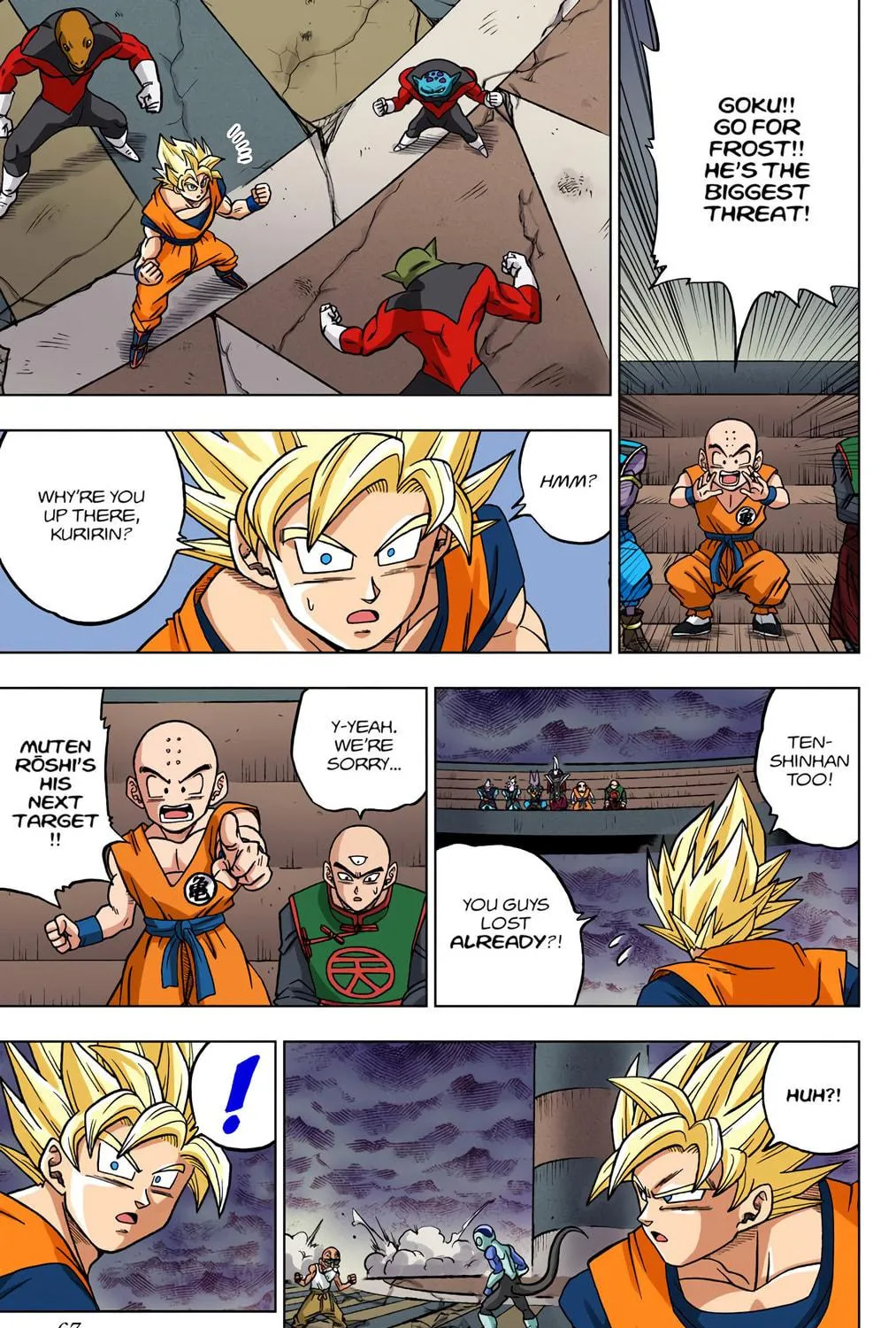 Read Dragon Ball Super (Colored) chapter 34 image 28 on Lezhin