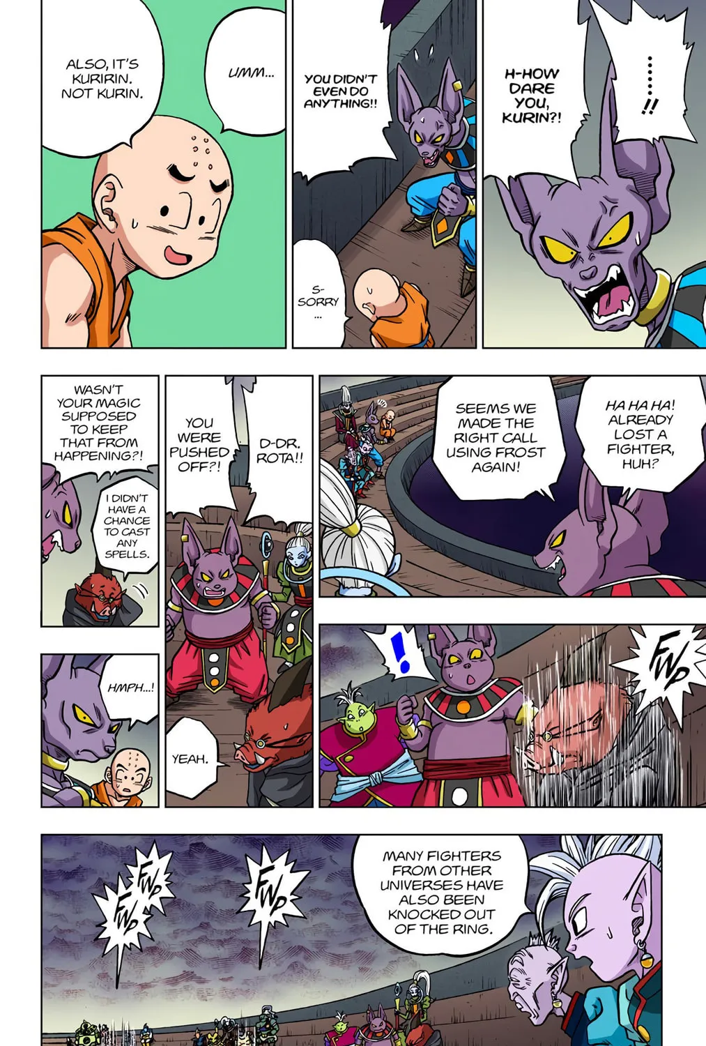 Read Dragon Ball Super (Colored) chapter 34 image 6 on Lezhin