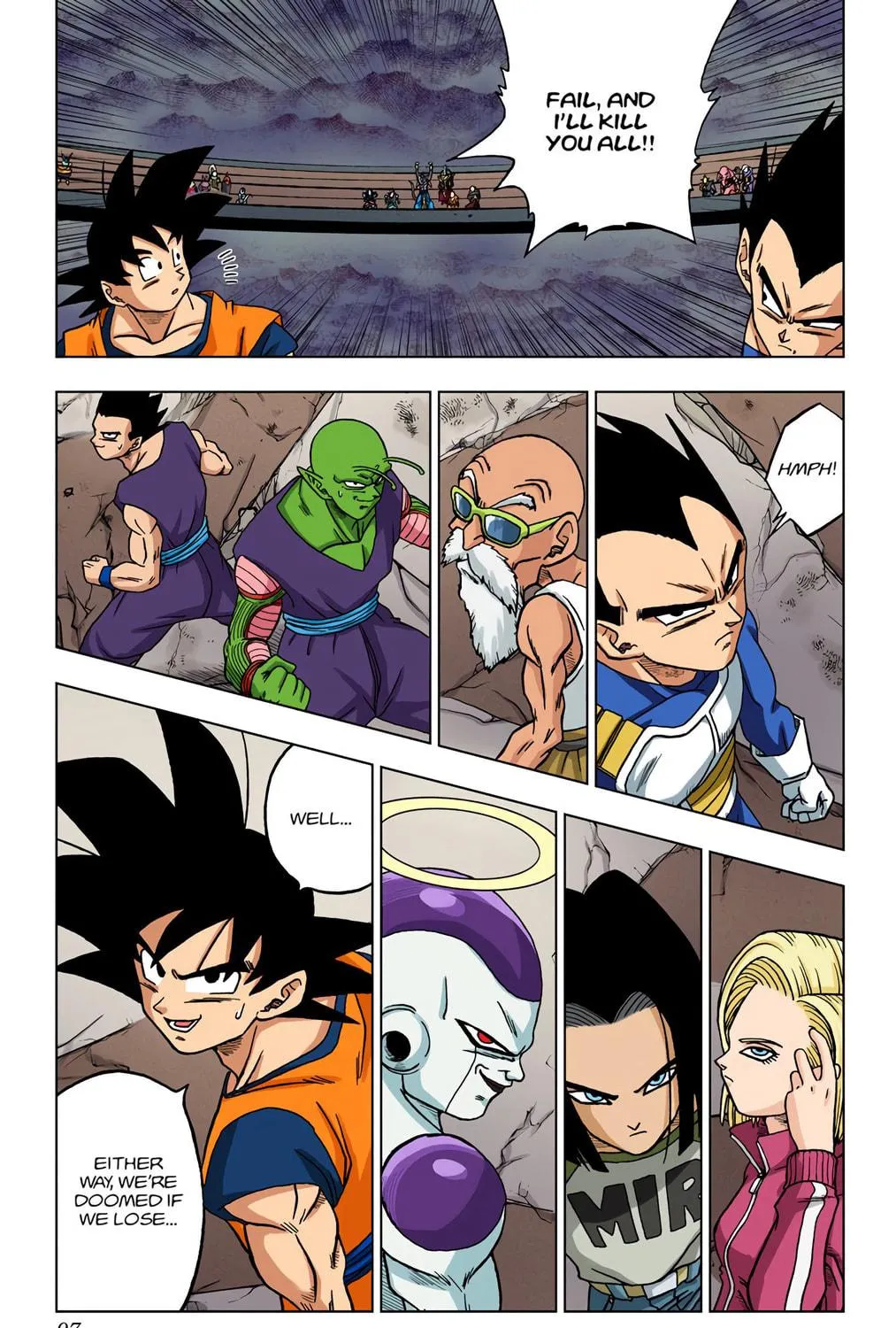 Read Dragon Ball Super (Colored) chapter 34 image 88 on Lezhin