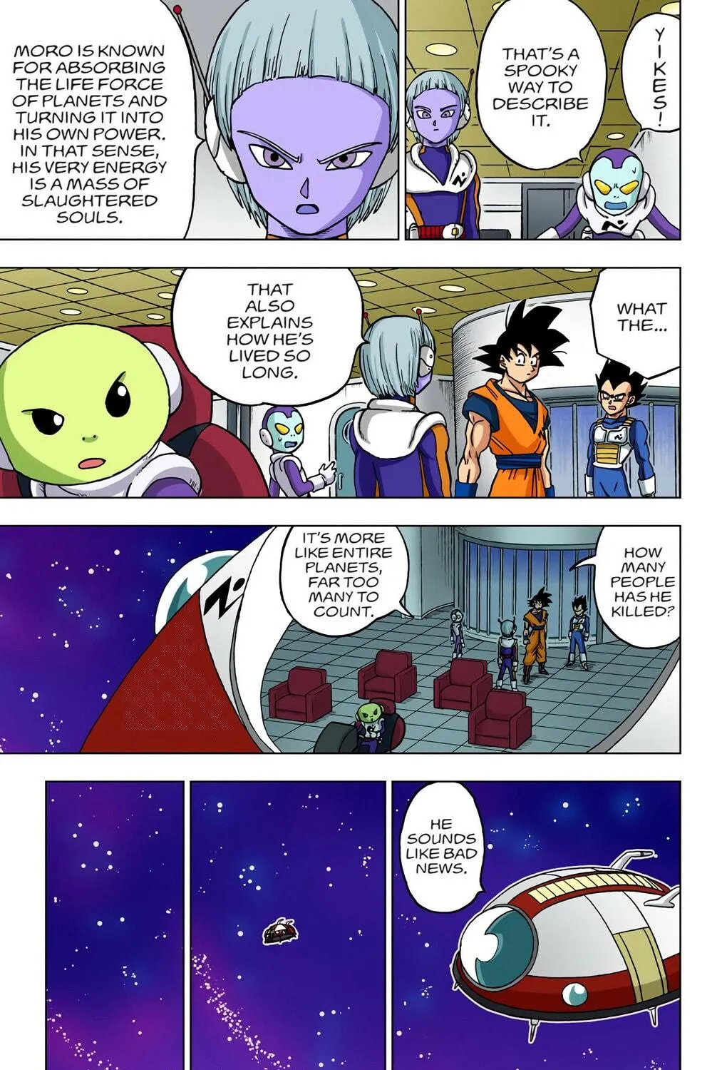 Read Dragon Ball Super (Colored) chapter 44 image 4 on Lezhin