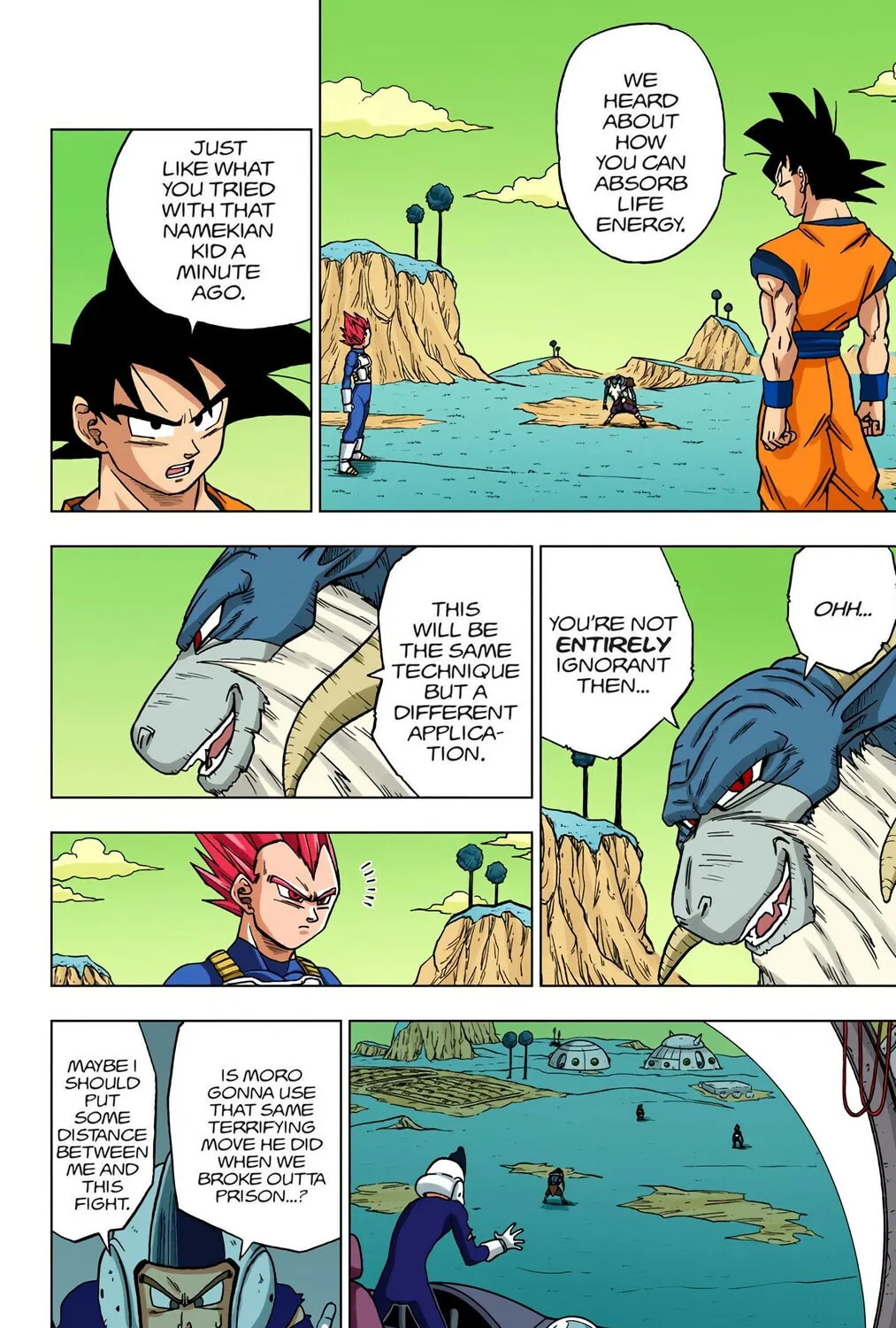 Read Dragon Ball Super (Colored) chapter 45 image 2 on Lezhin