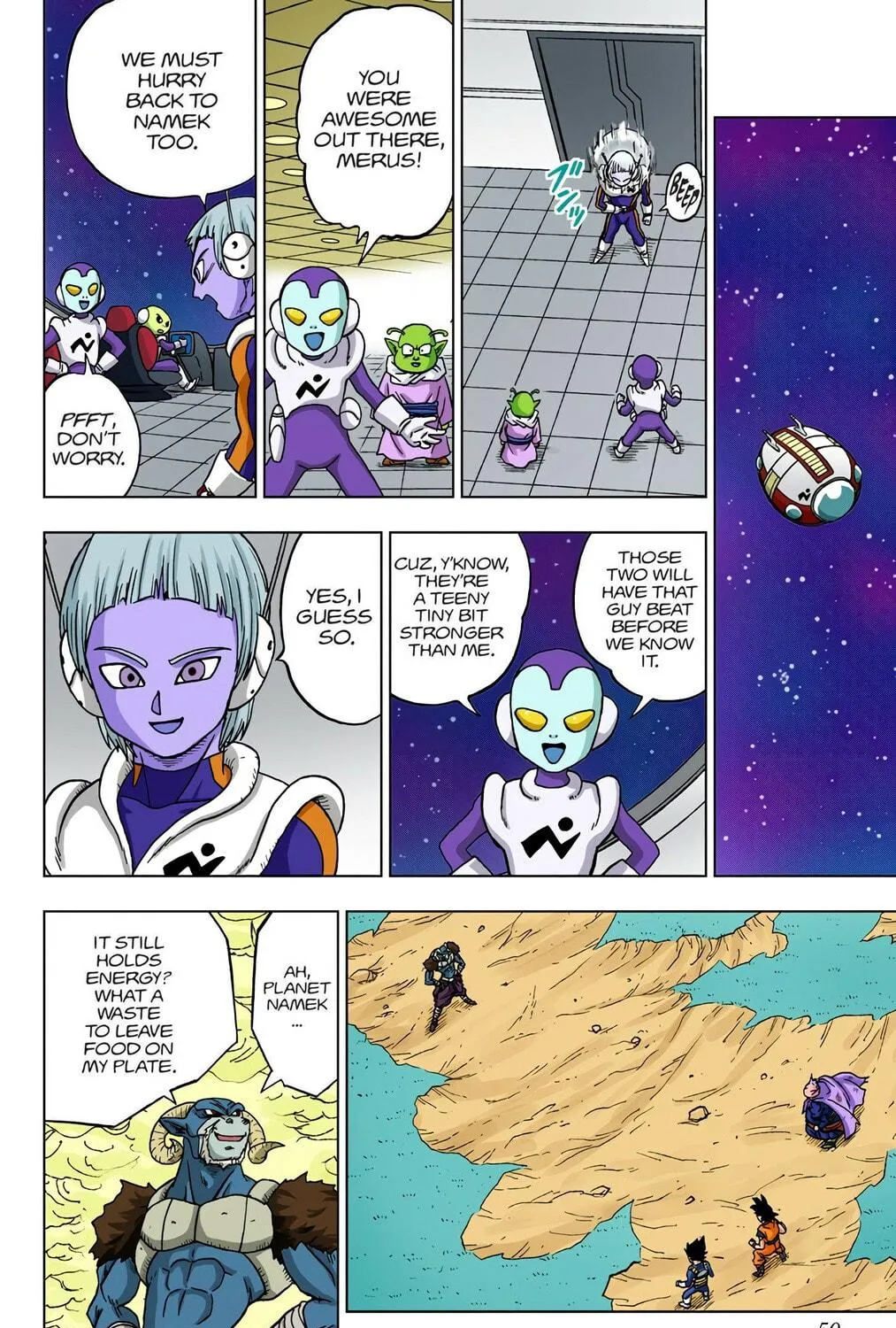 Read Dragon Ball Super (Colored) chapter 49 image 88 on Lezhin
