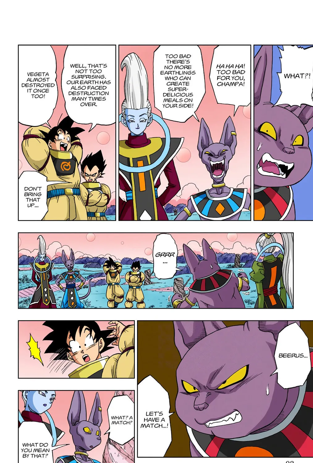 Read Dragon Ball Super (Colored) chapter 5 image 36 on Lezhin