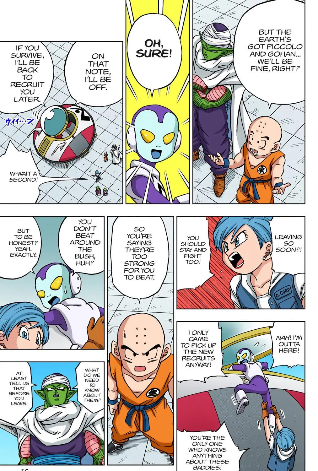 Read Dragon Ball Super (Colored) chapter 53 image 18 on Lezhin