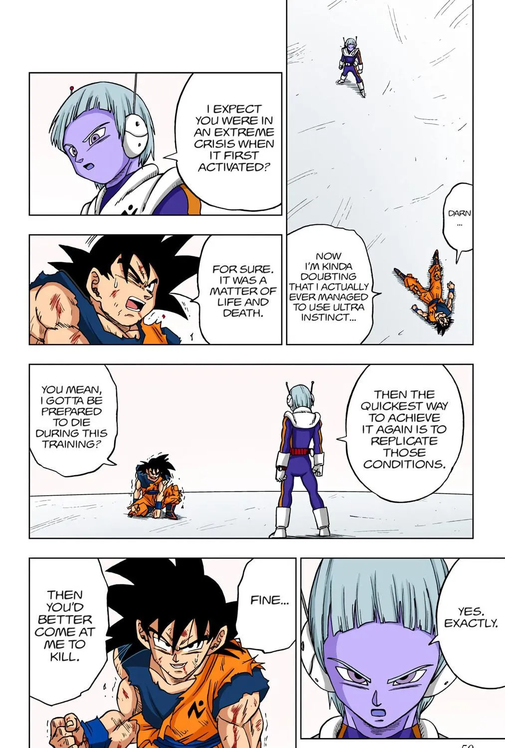 Read Dragon Ball Super (Colored) chapter 53 image 88 on Lezhin