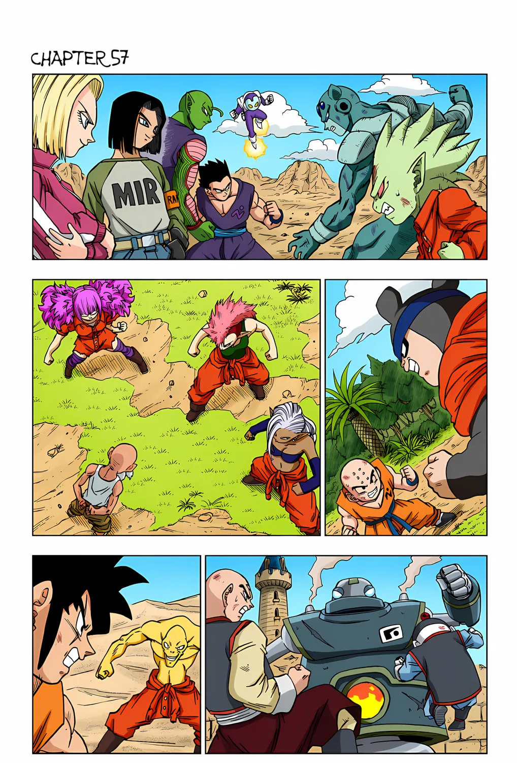 Read Dragon Ball Super (Colored) chapter 57 image 2 on Lezhin