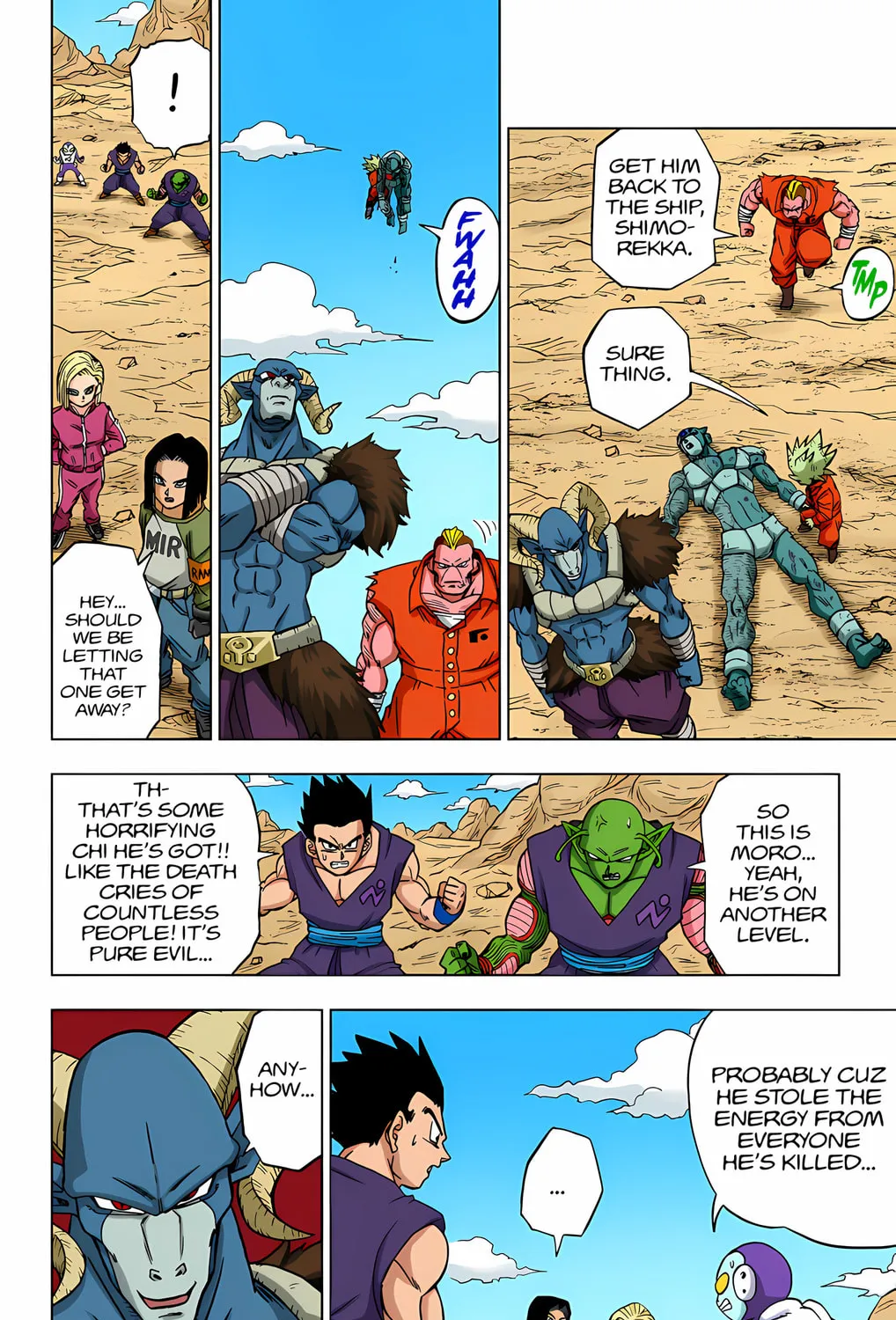 Read Dragon Ball Super (Colored) chapter 57 image 60 on Lezhin