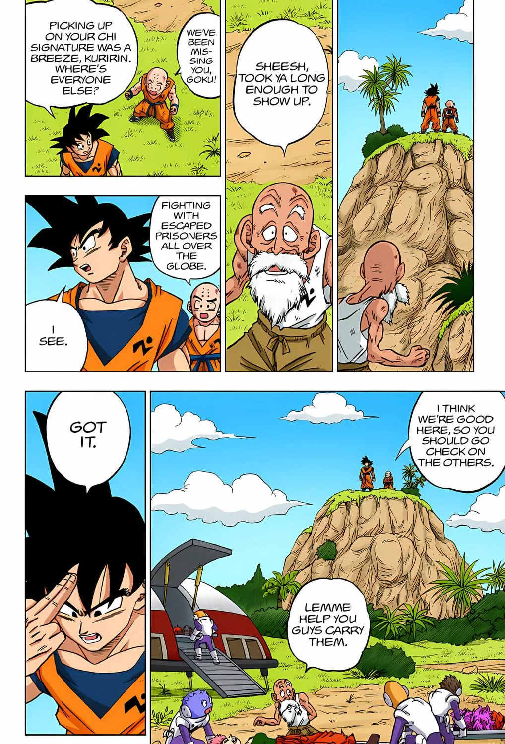 Read Dragon Ball Super (Colored) chapter 58 image 4 on Lezhin