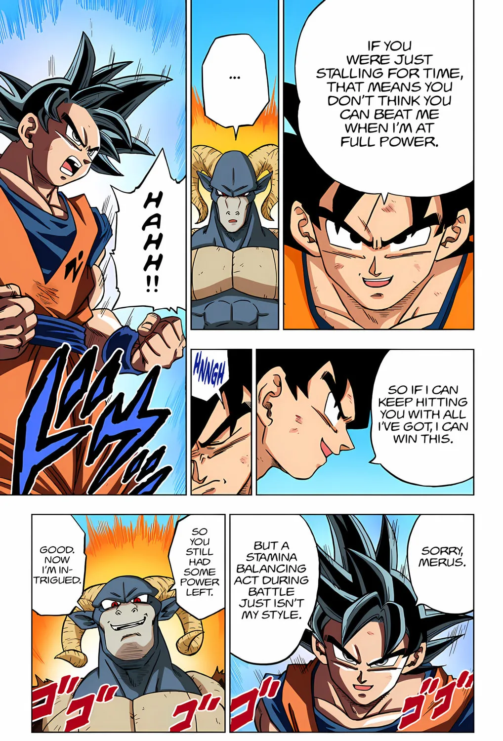 Read Dragon Ball Super (Colored) chapter 59 image 90 on Lezhin