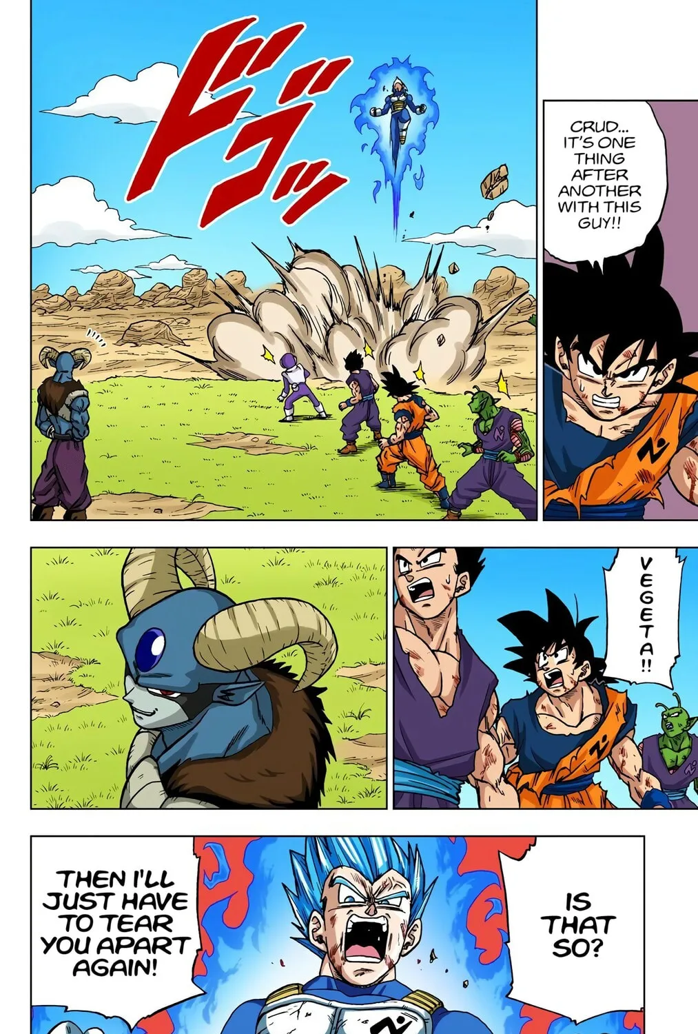 Read Dragon Ball Super (Colored) chapter 62 image 2 on Lezhin