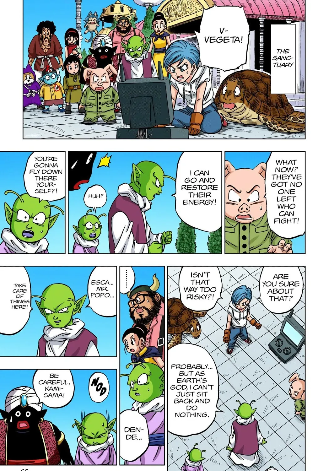 Read Dragon Ball Super (Colored) chapter 62 image 24 on Lezhin