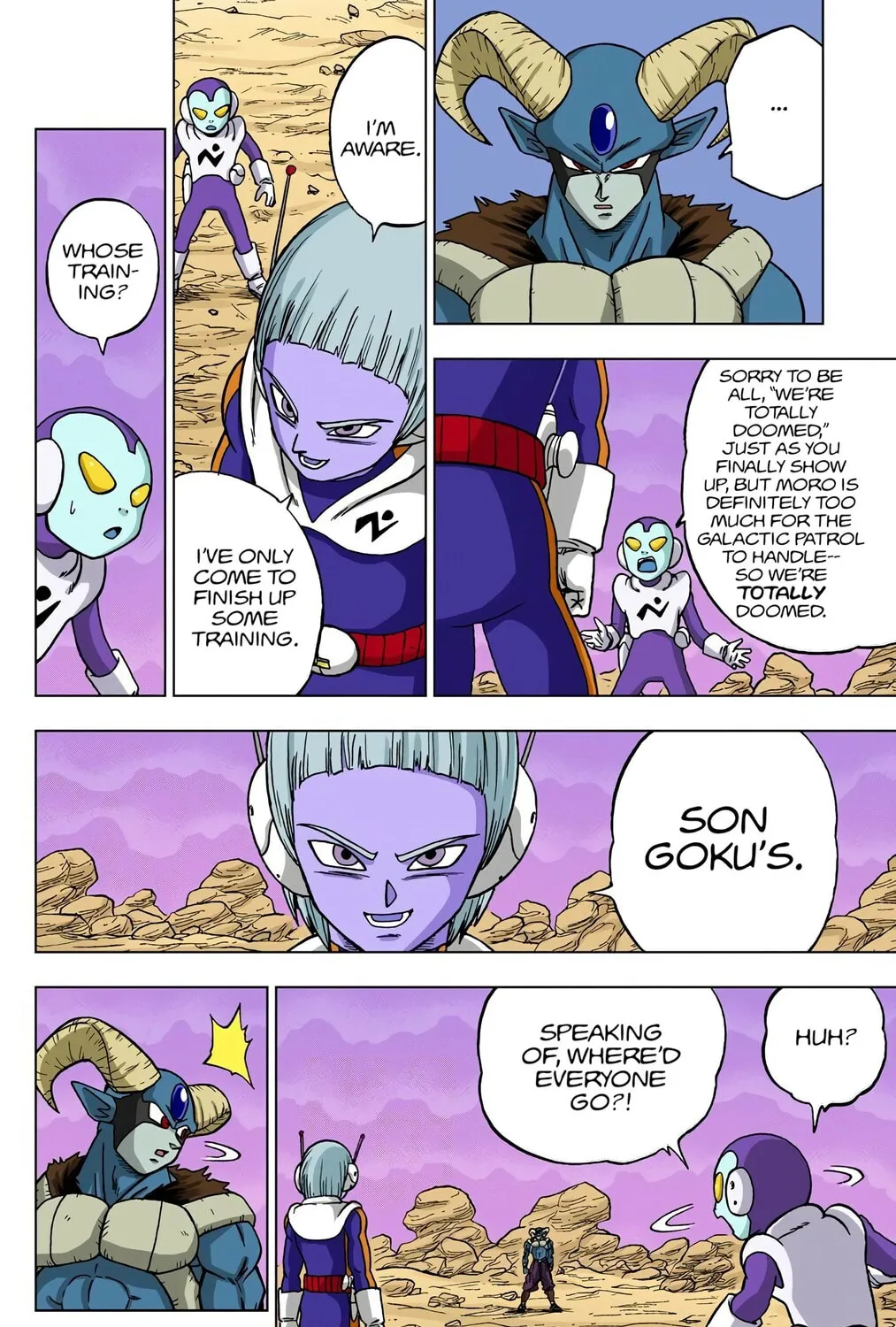 Read Dragon Ball Super (Colored) chapter 63 image 2 on Lezhin