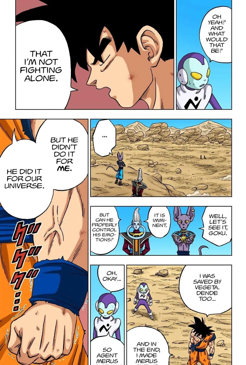 Read Dragon Ball Super (Colored) chapter 64 image 4 on Lezhin