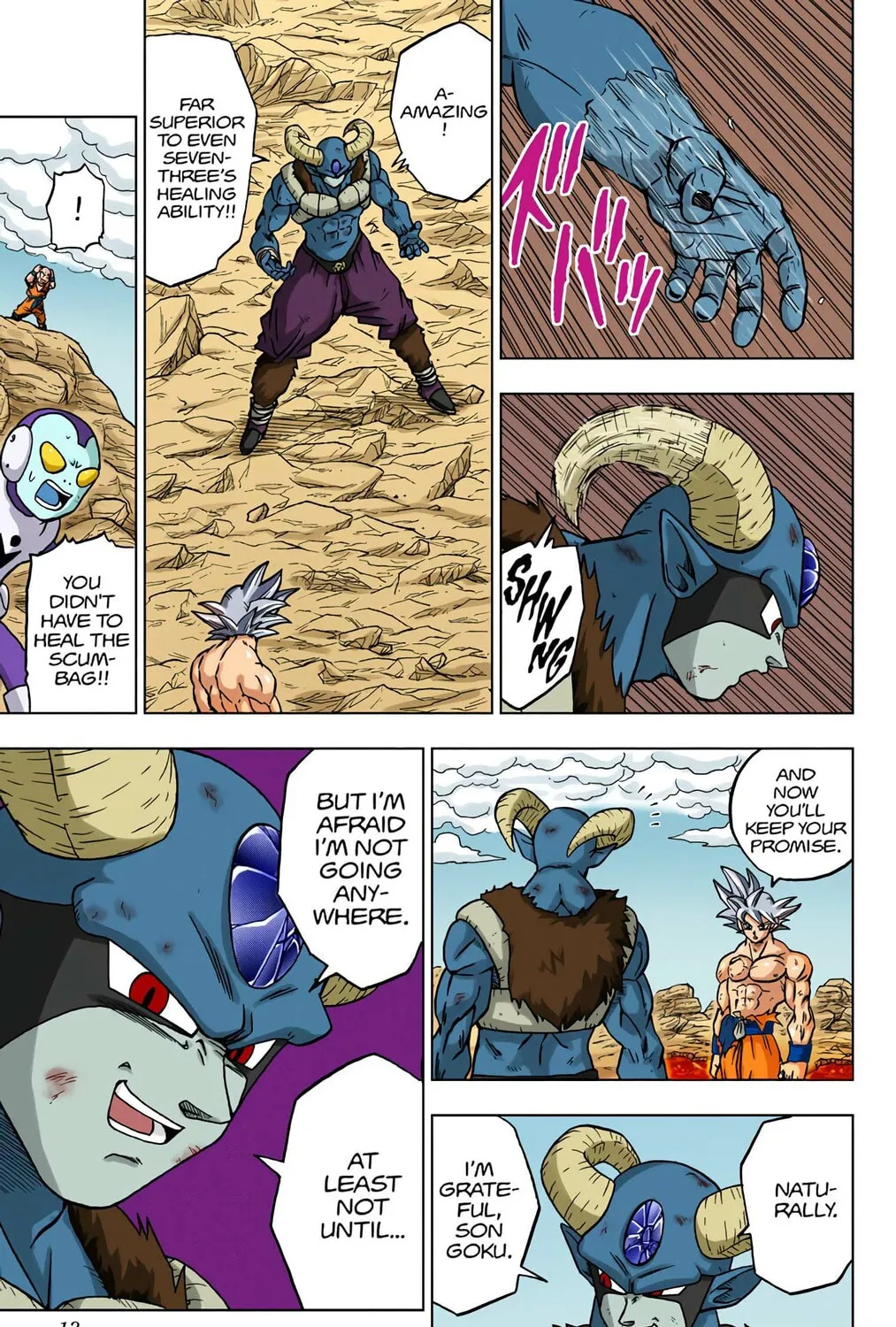 Read Dragon Ball Super (Colored) chapter 65 image 12 on Lezhin