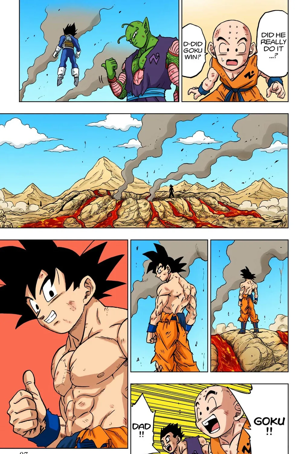 Read Dragon Ball Super (Colored) chapter 66 image 86 on Lezhin