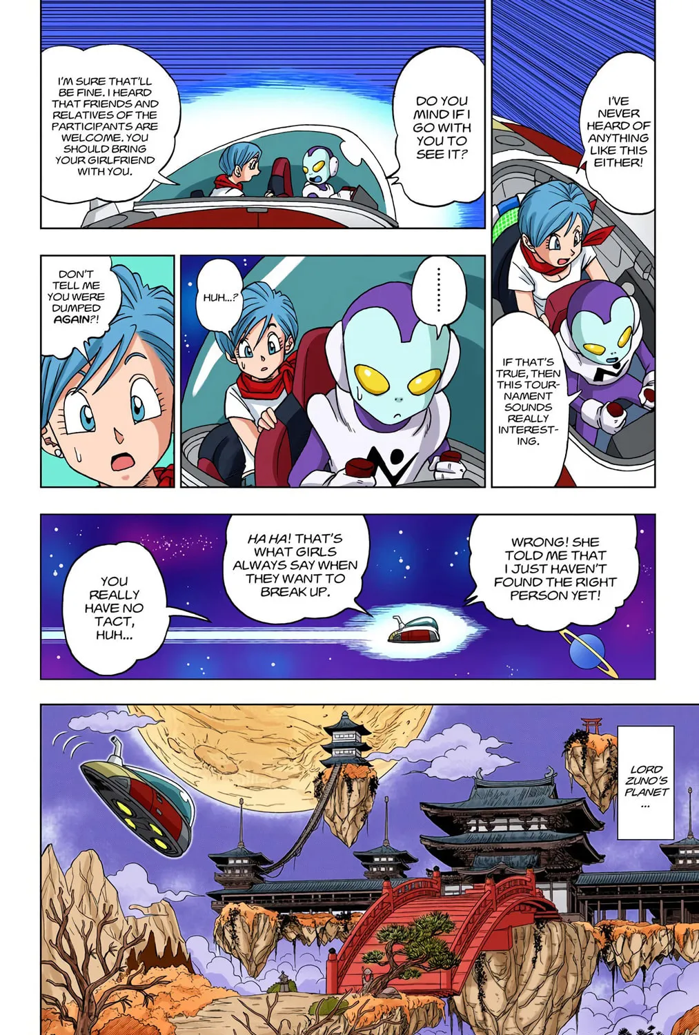 Read Dragon Ball Super (Colored) chapter 7 image 2 on Lezhin